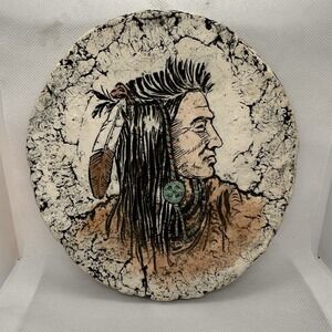 Stan Langtwait Shapes of Clay Native American Pottery Plaque